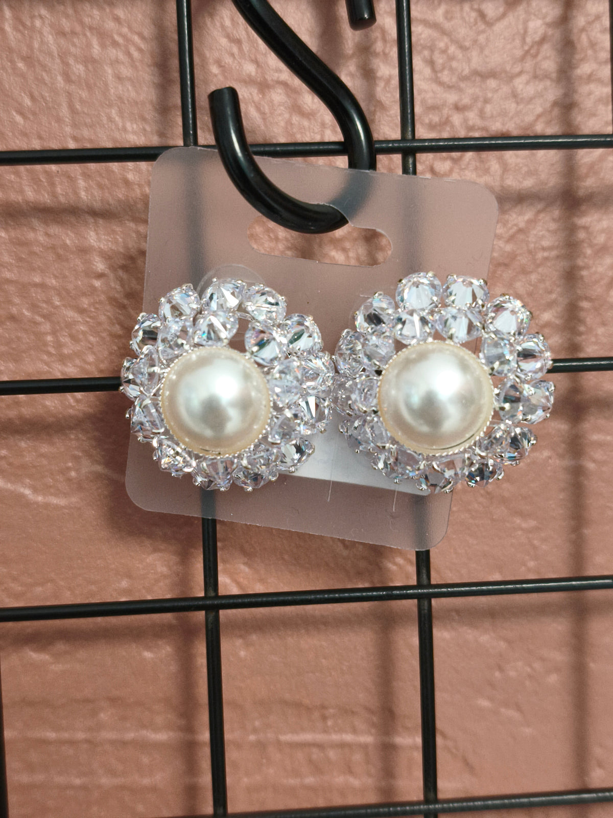 Boucle d'oreille zirconium