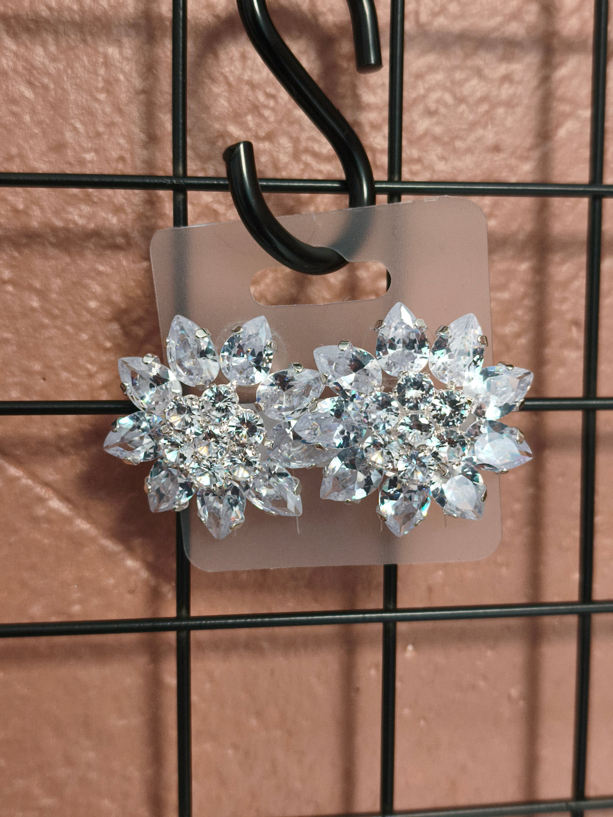 Boucle d'oreille zirconium