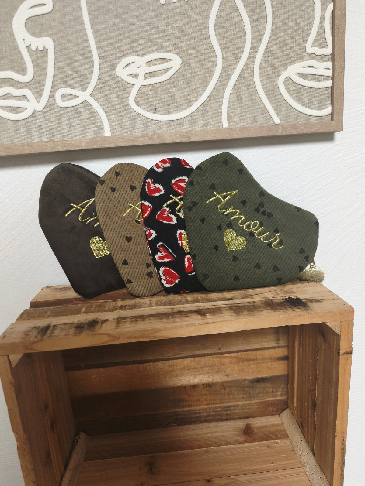 Pochette coeur