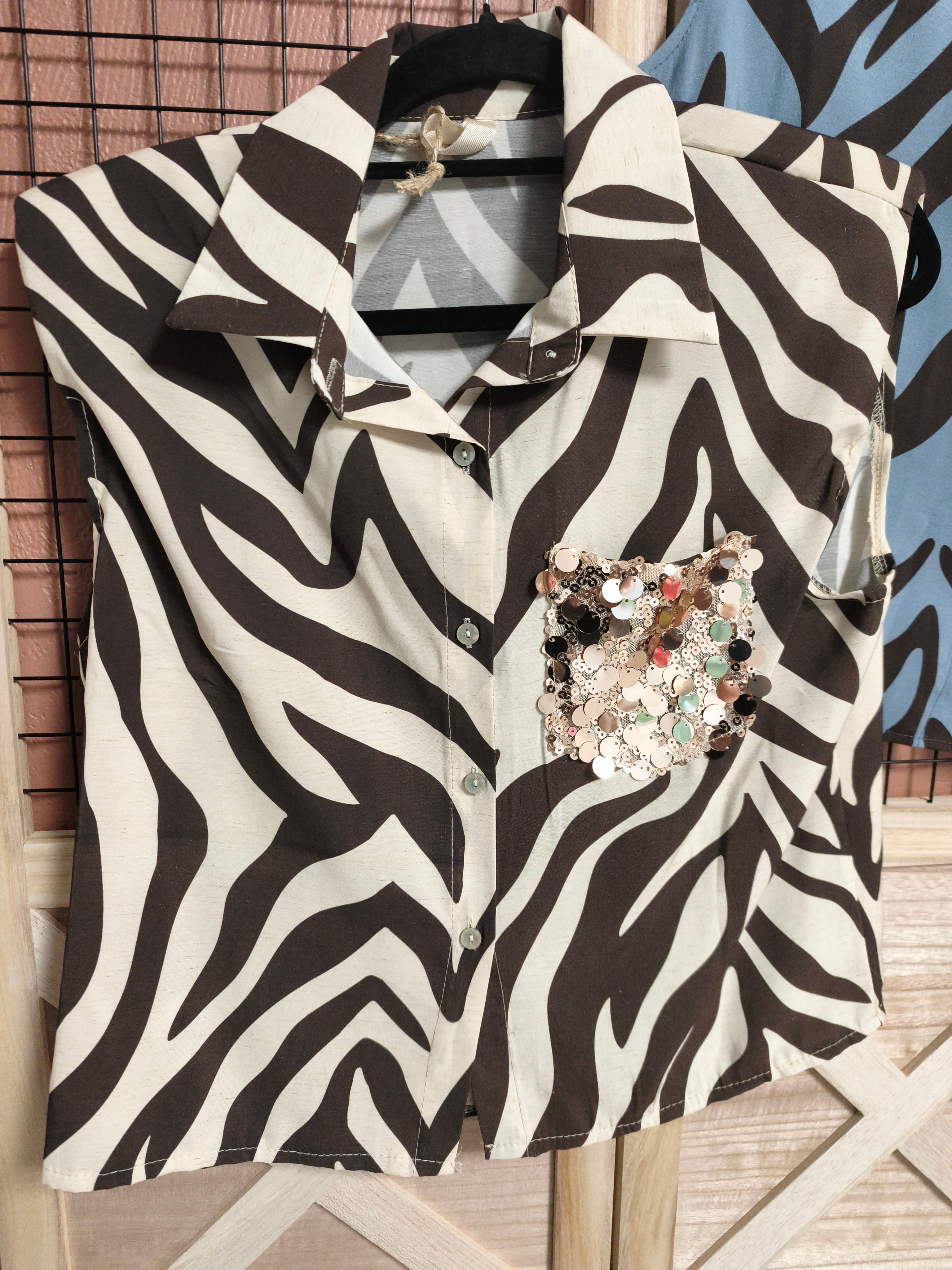 Chemise avec épaulettes