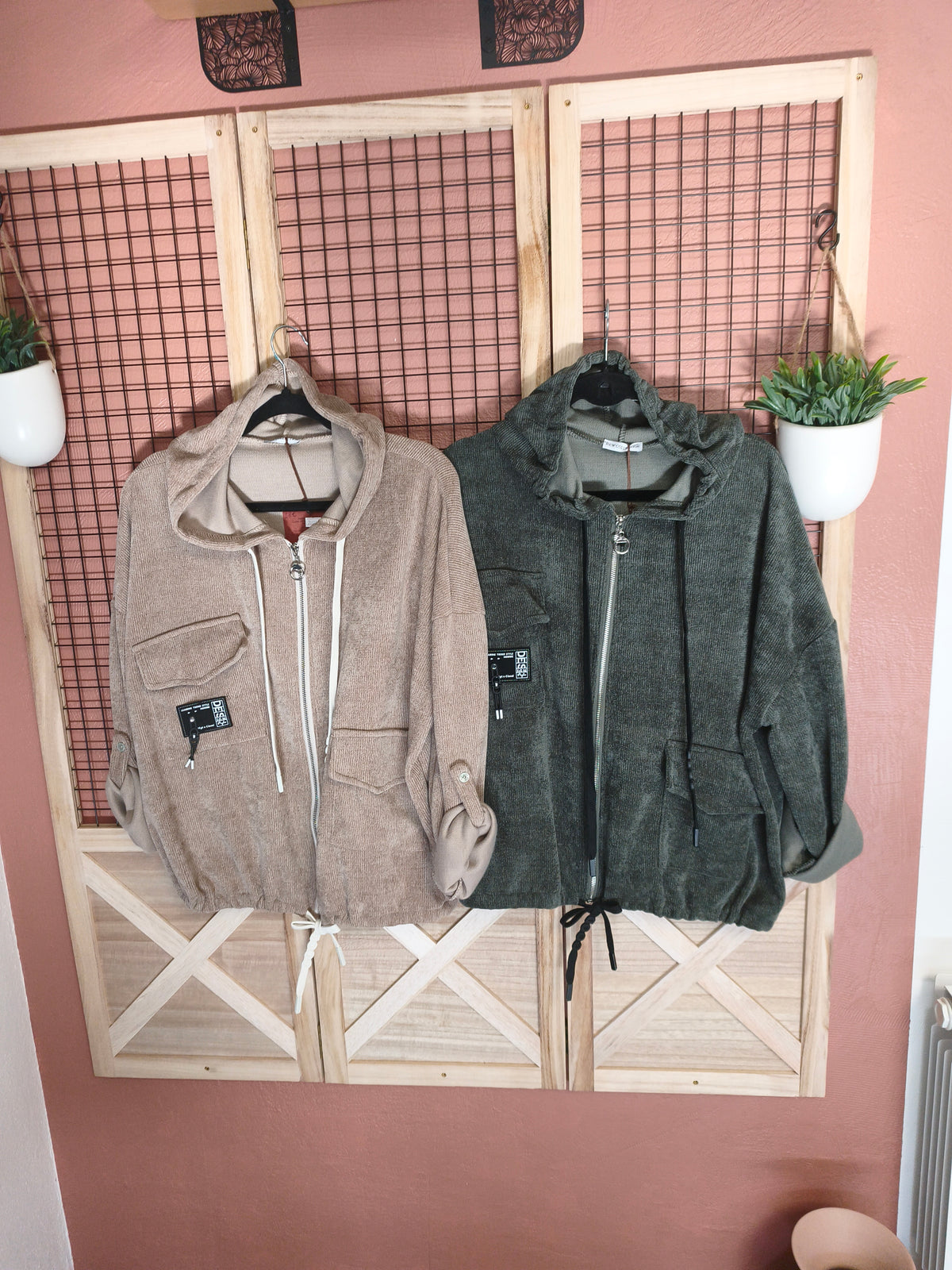 Veste en velours