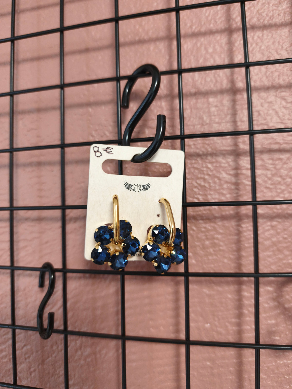 Boucles d'oreilles en acier inoxydable