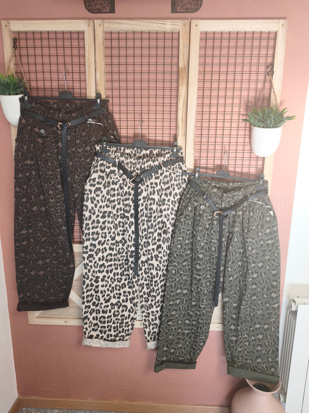 Pantalon forme carotte