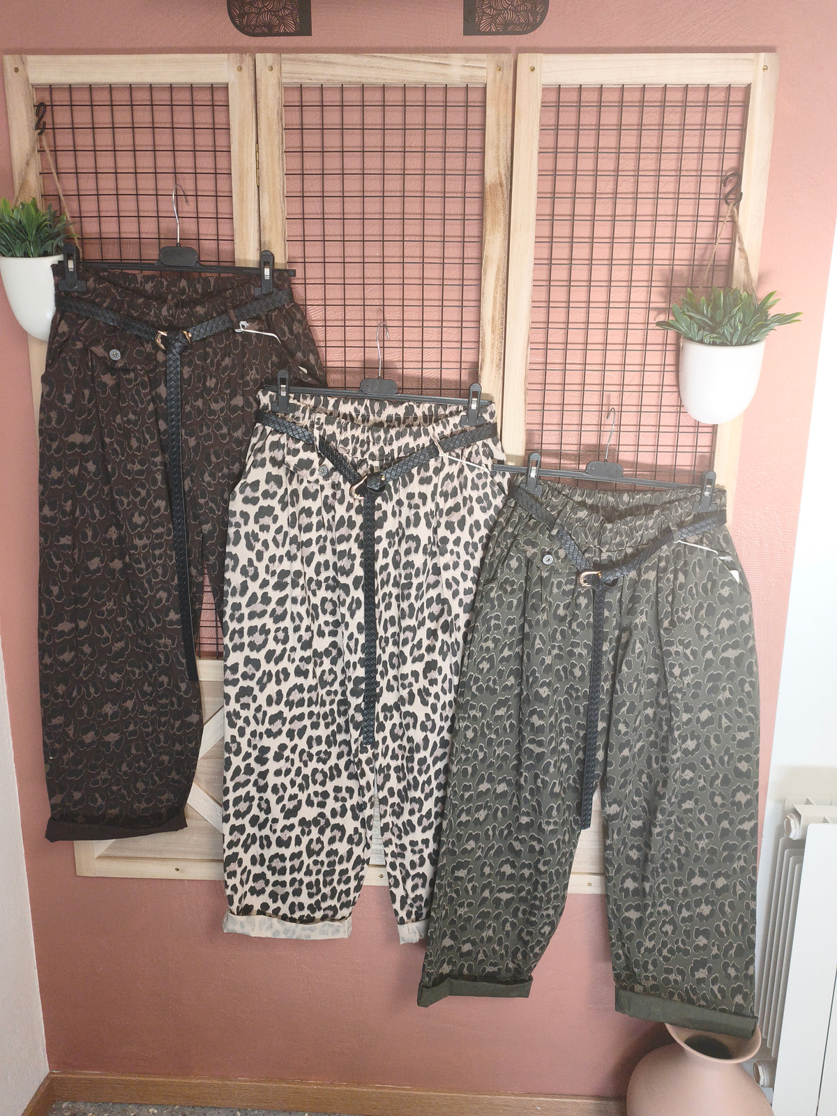 Pantalon forme carotte