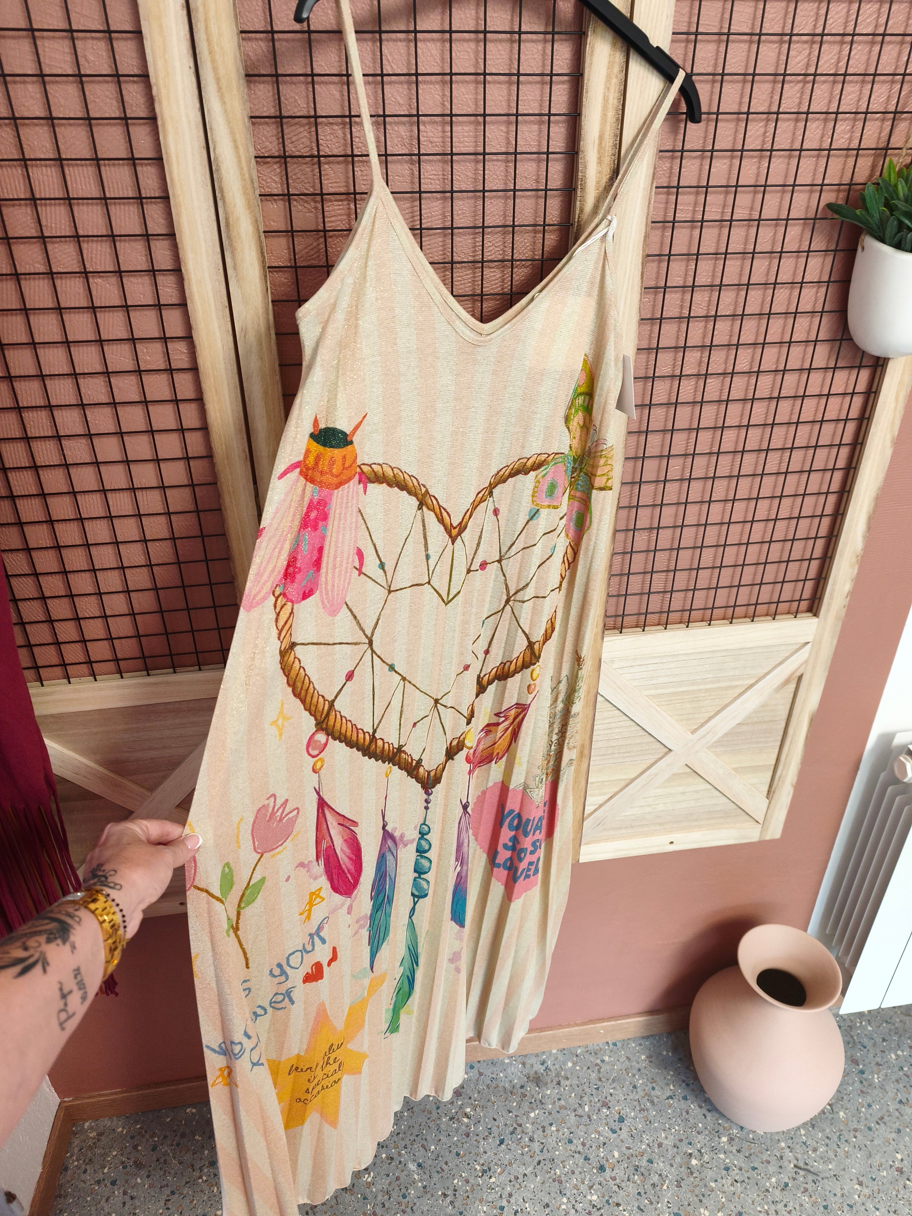 Robe lurex