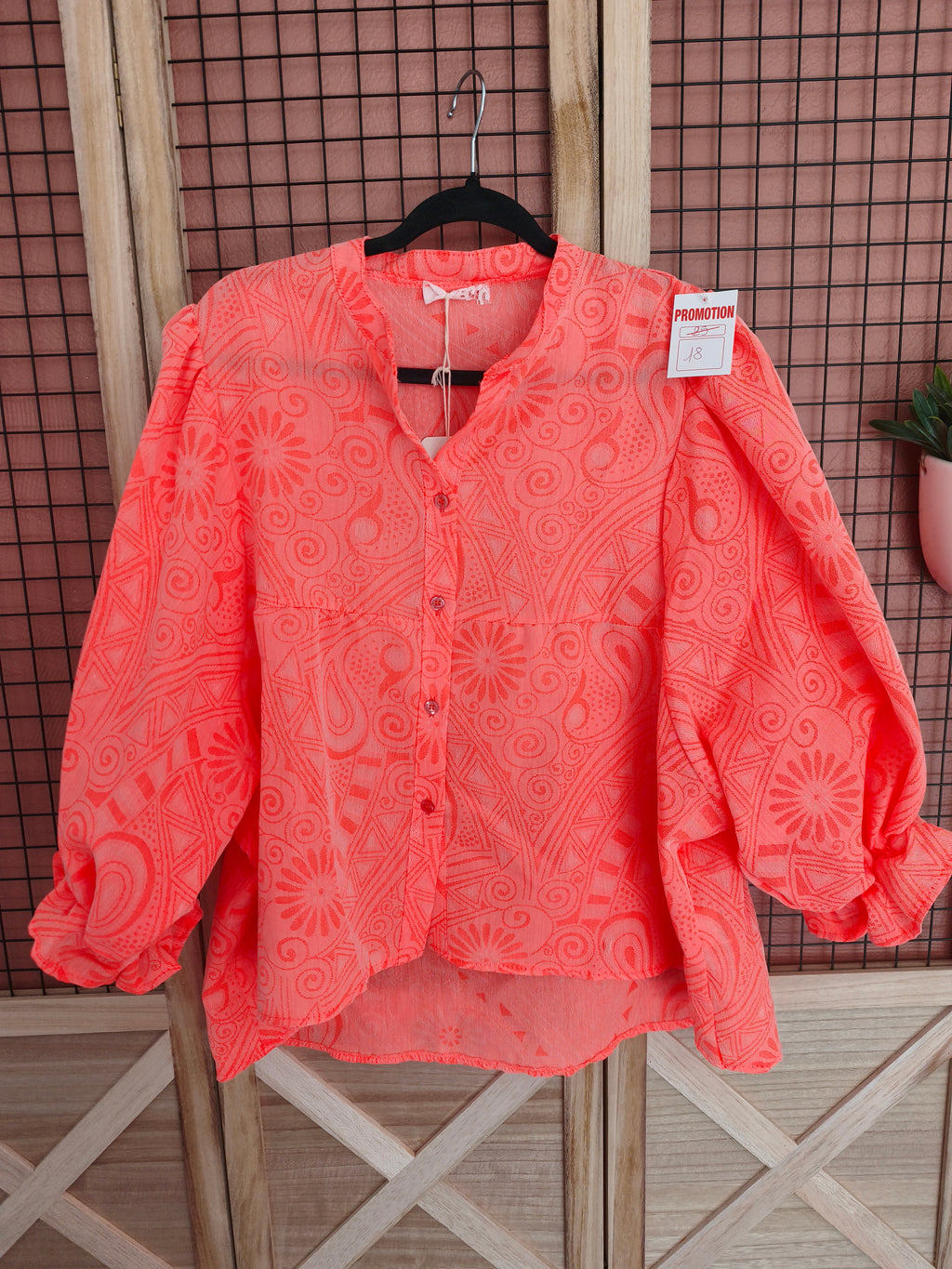 Blouse manche 3/4