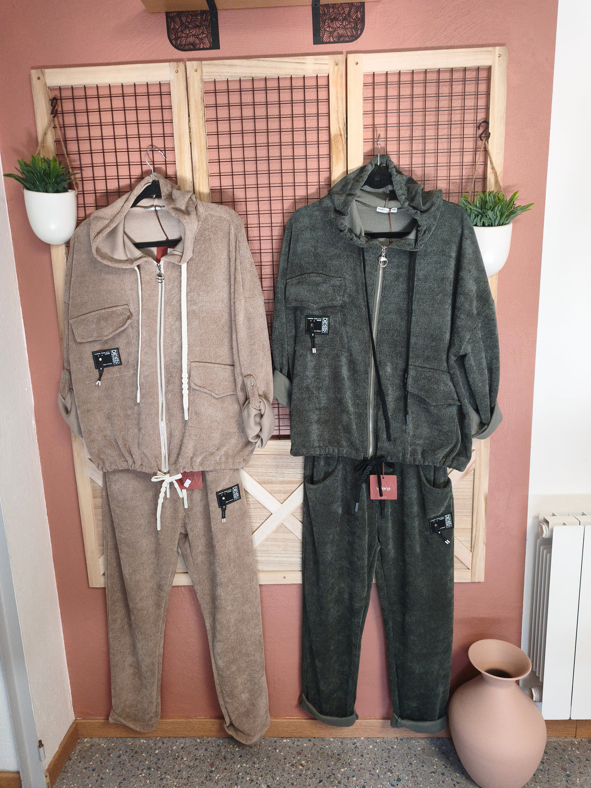 Veste en velours