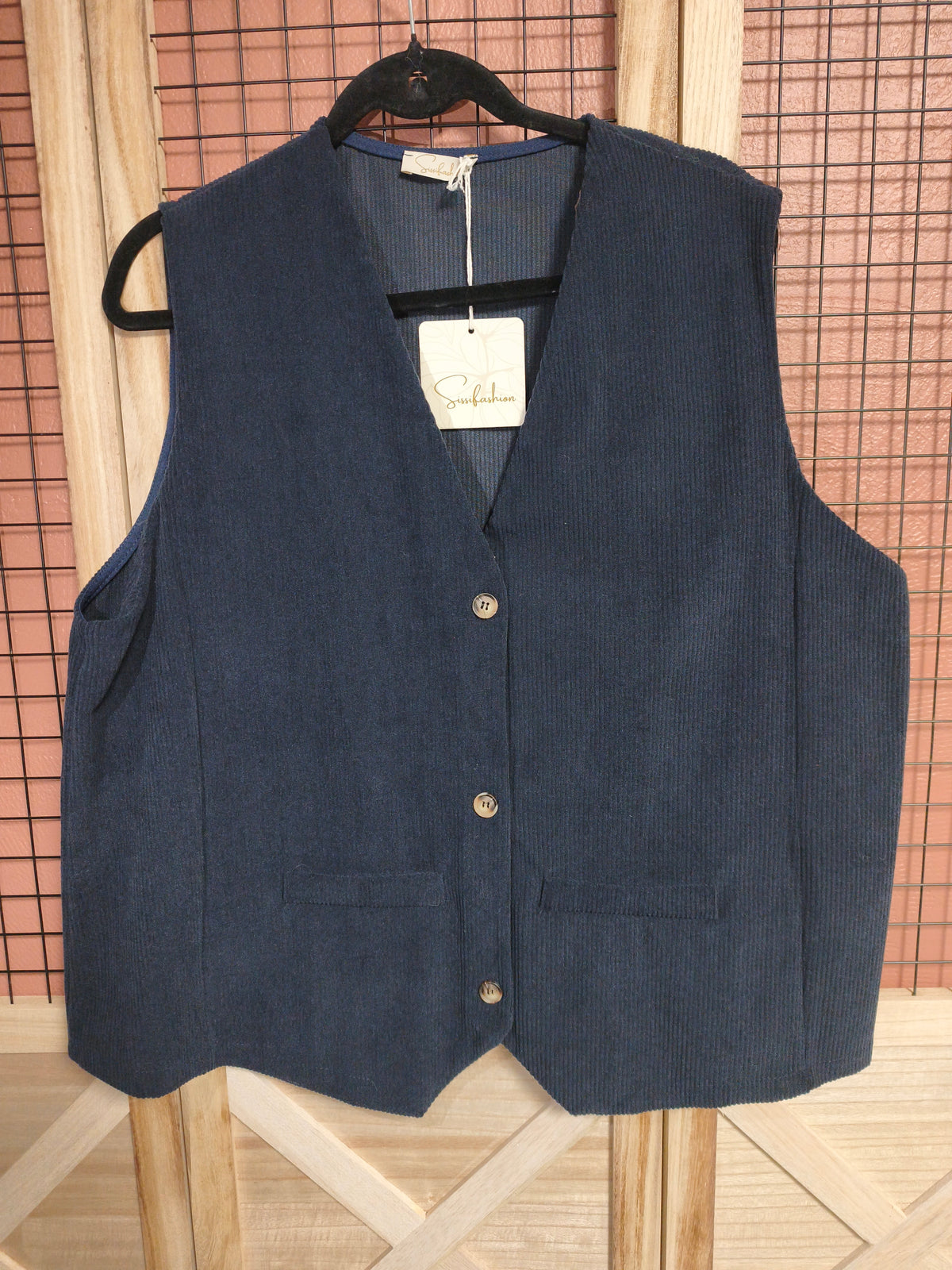 Gilet velours