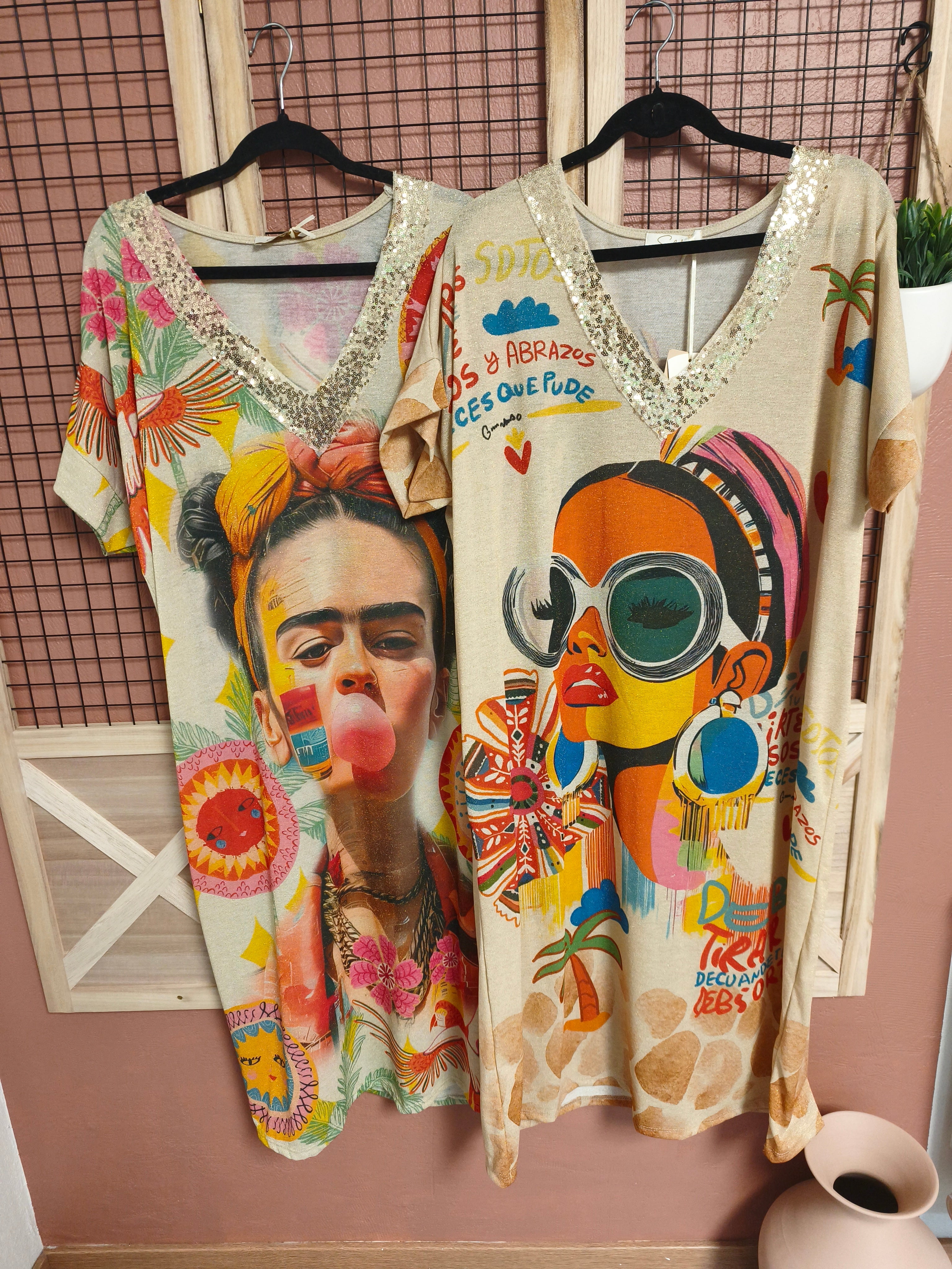 Robe lurex