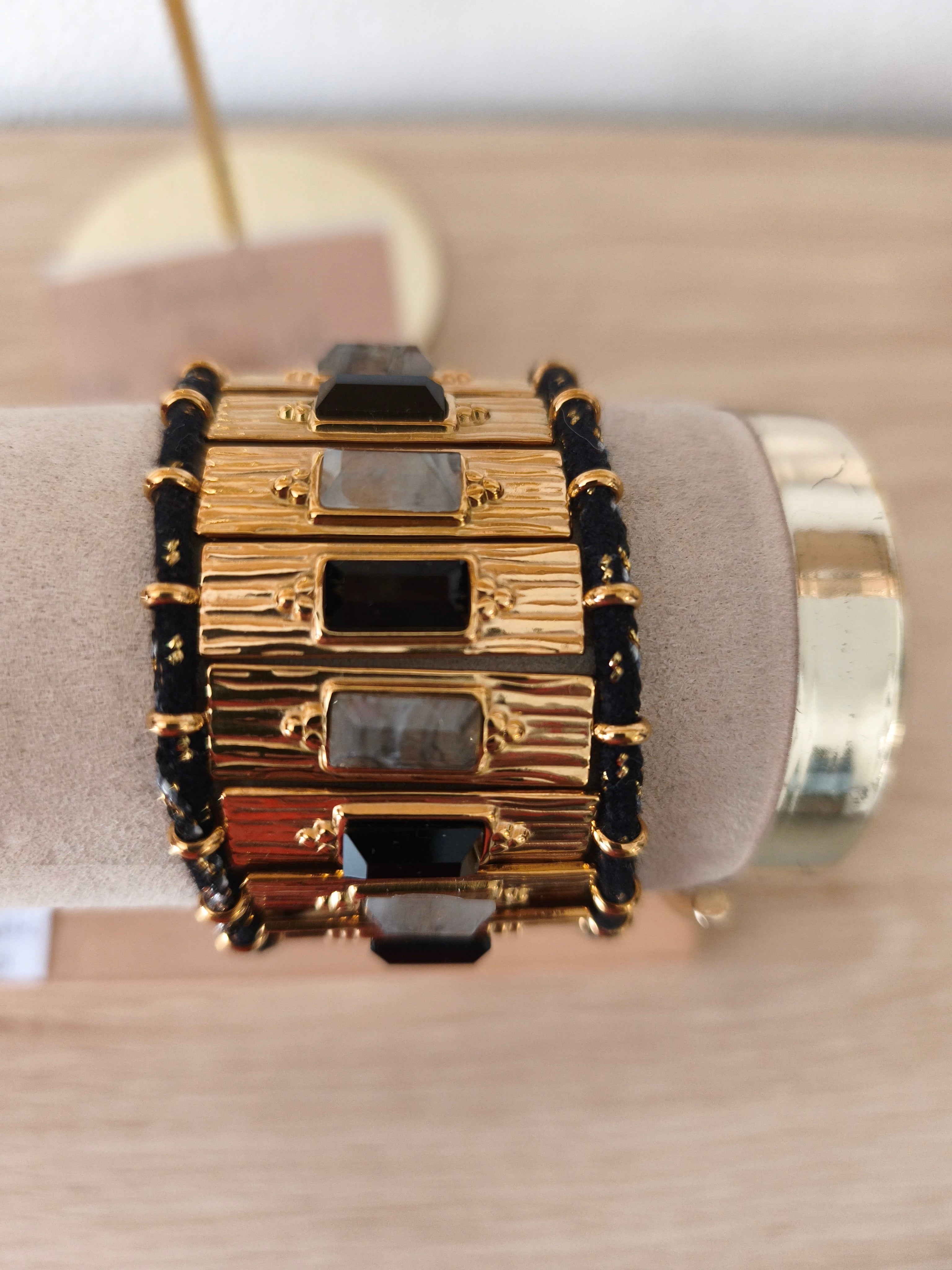 Bracelet acier inoxydable type manchette