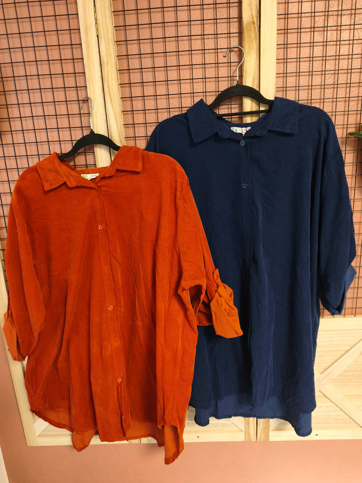 Chemise longue velours ras