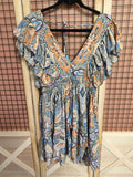 Robe effet soie