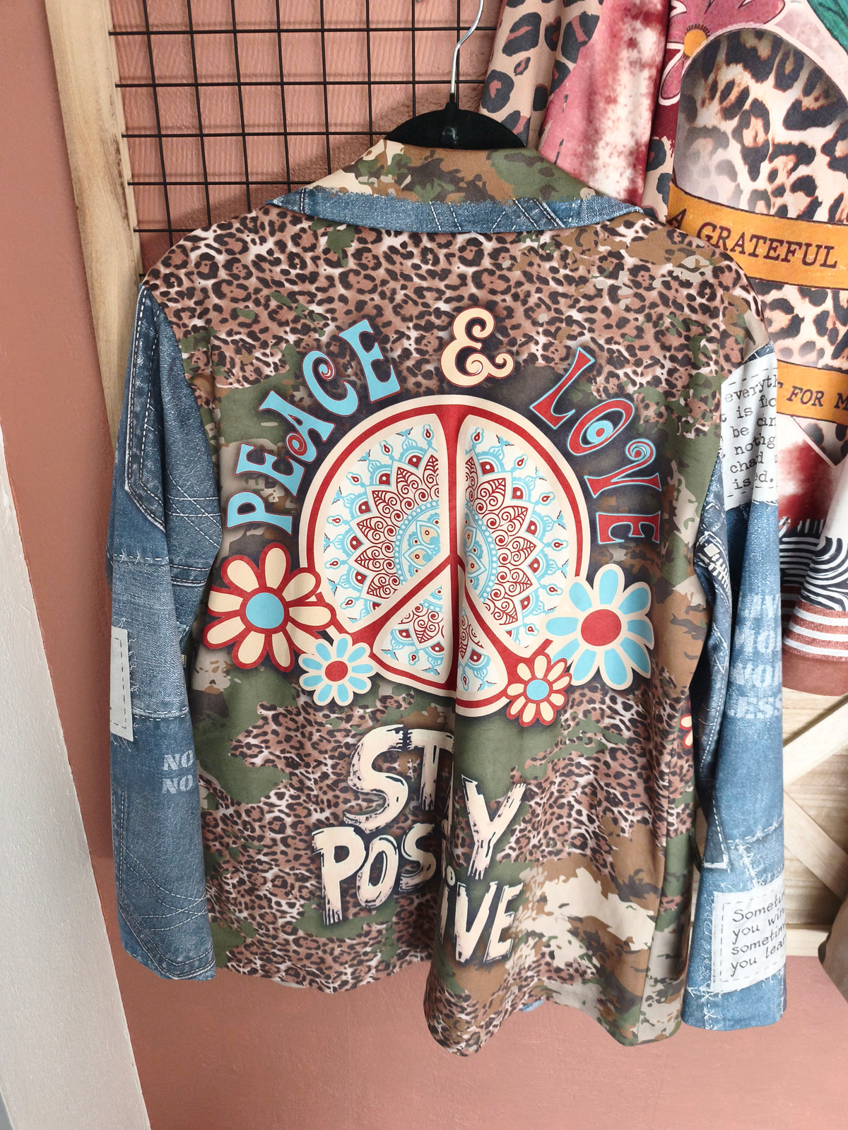 Veste" effet suédine"