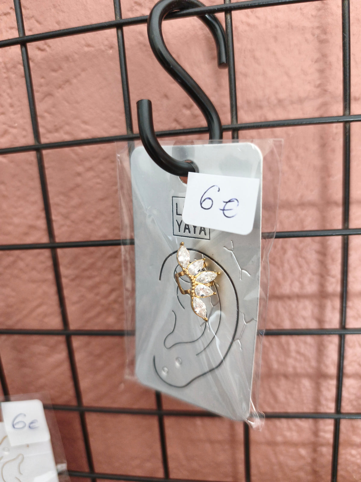 Bague d'oreilles en acier inoxydable