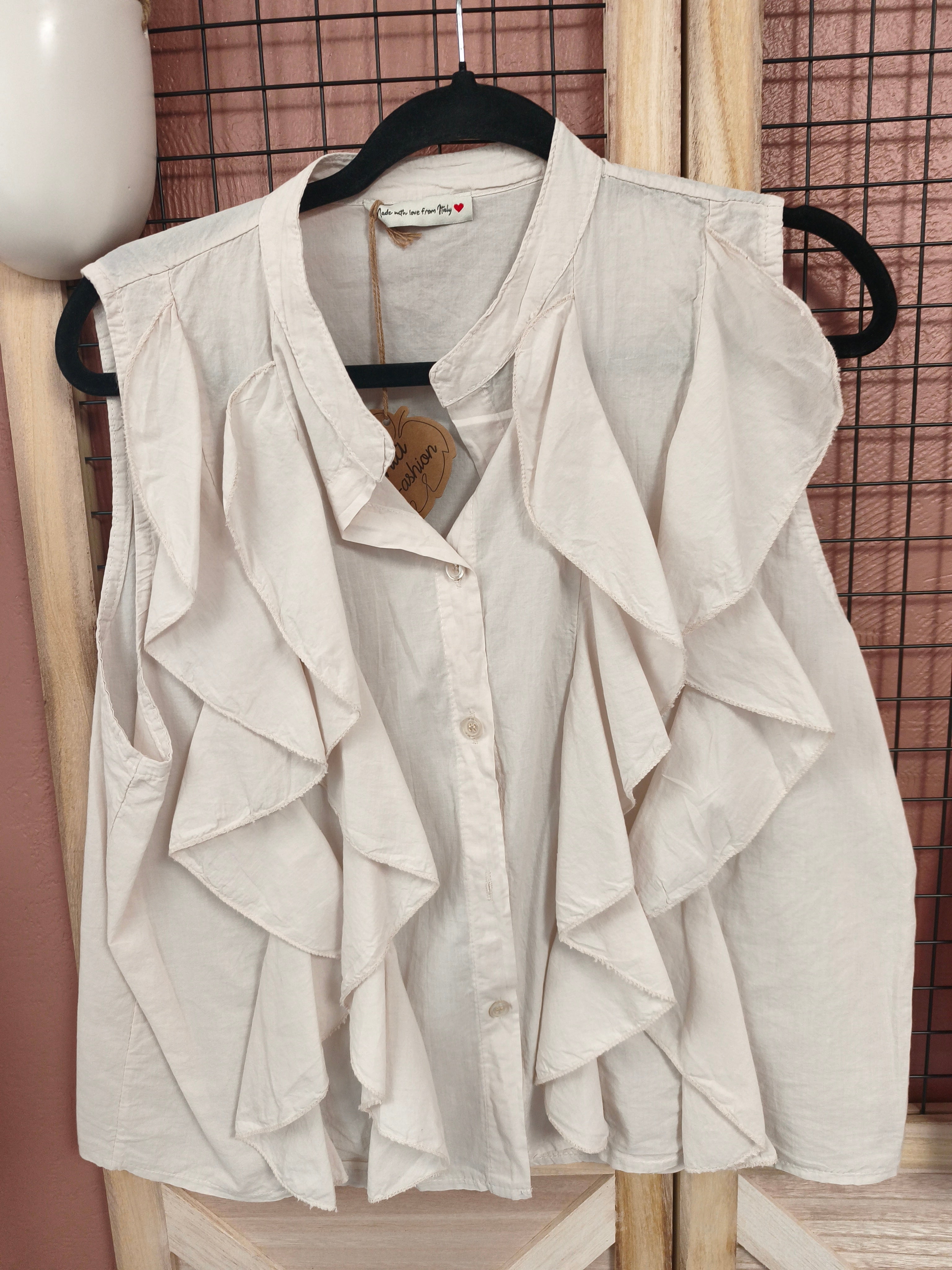 Chemise froufrou