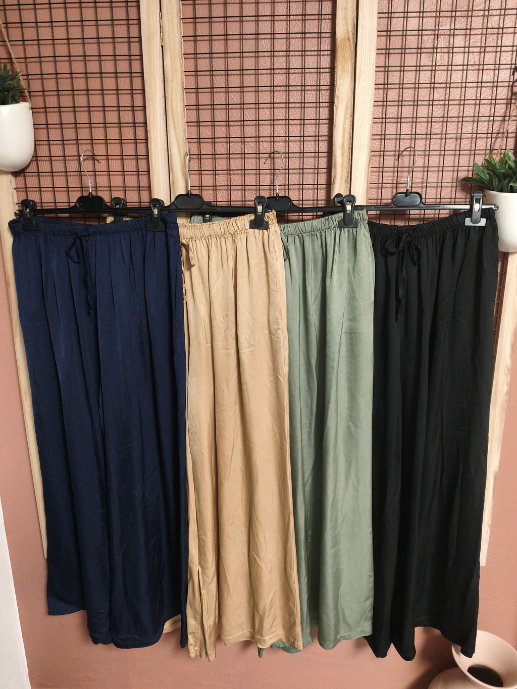 Pantalon fluide 30%soie