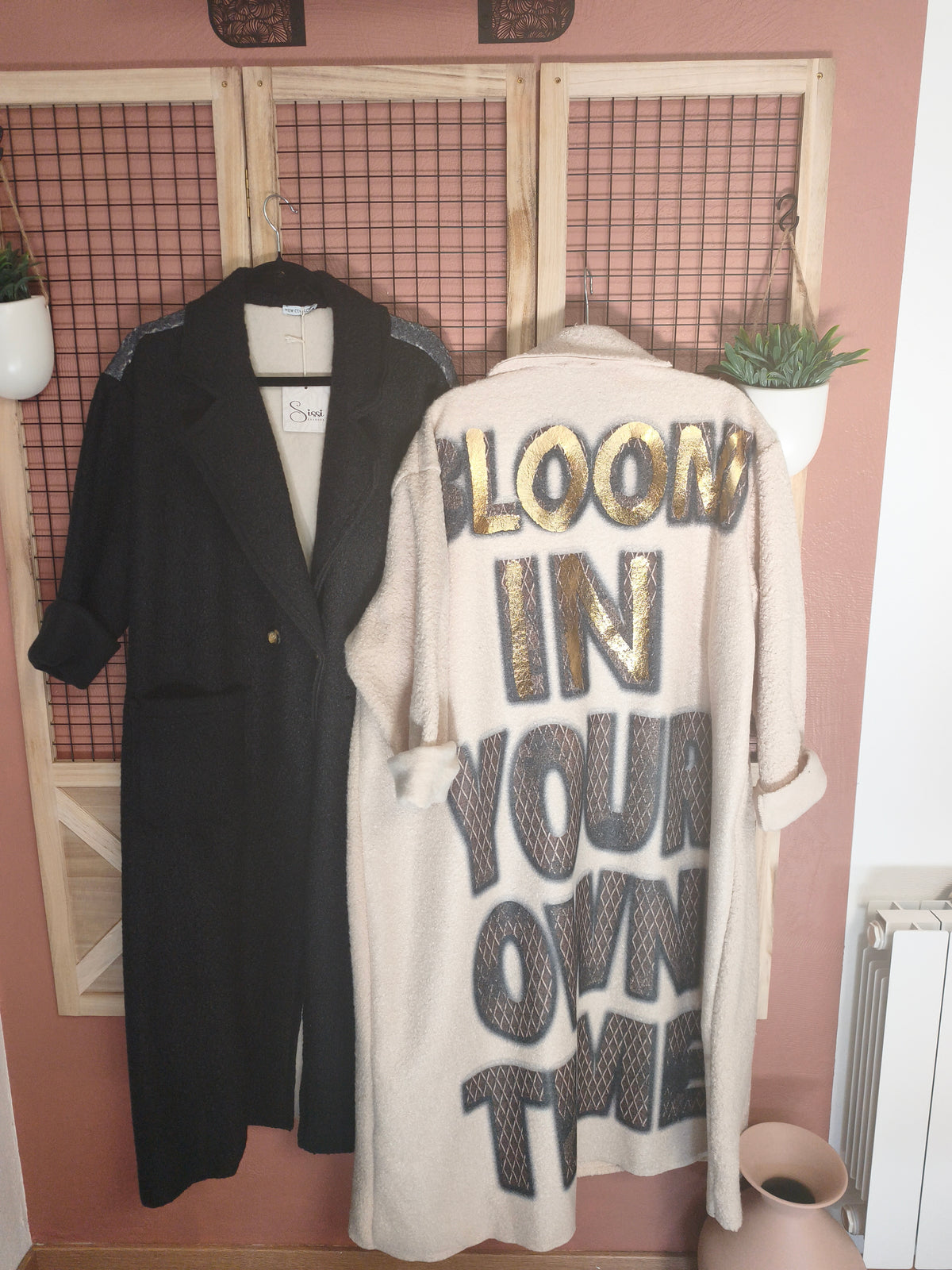 Manteau bouclette