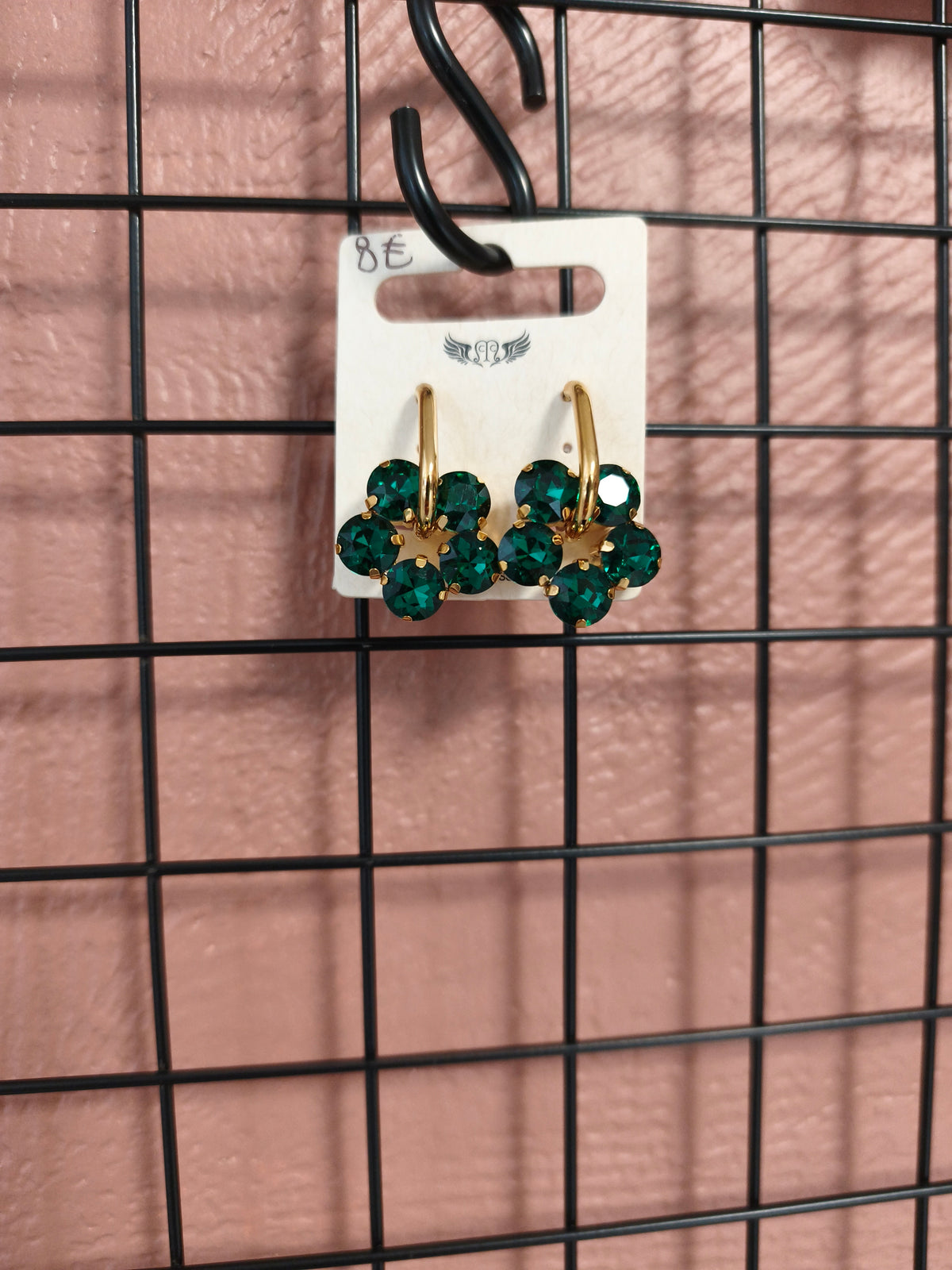 Boucles d'oreilles en acier inoxydable