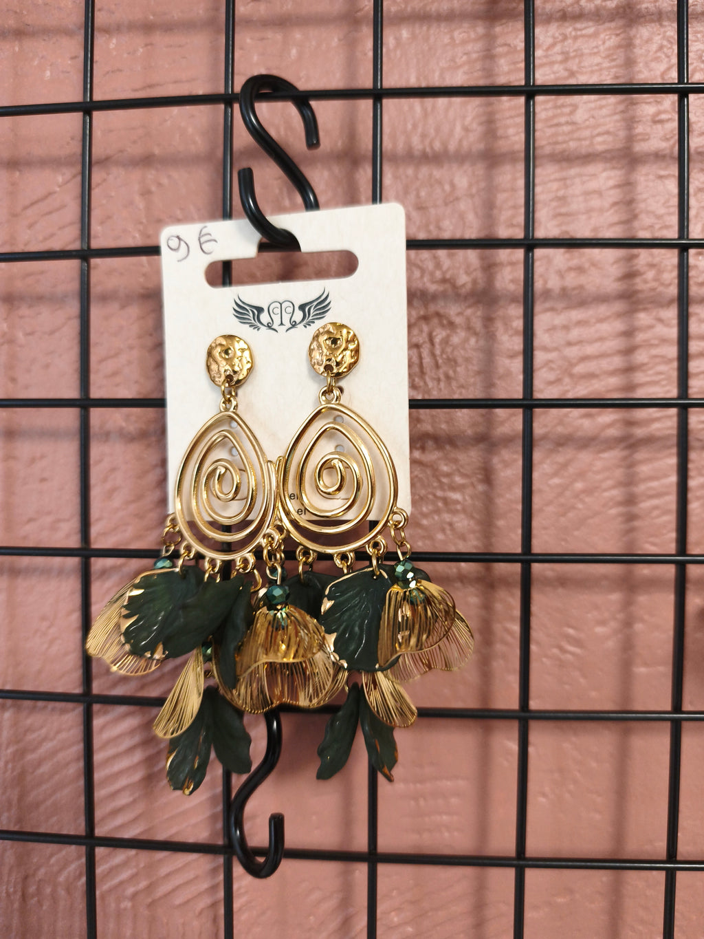Boucle d'oreille en acier inoxydable