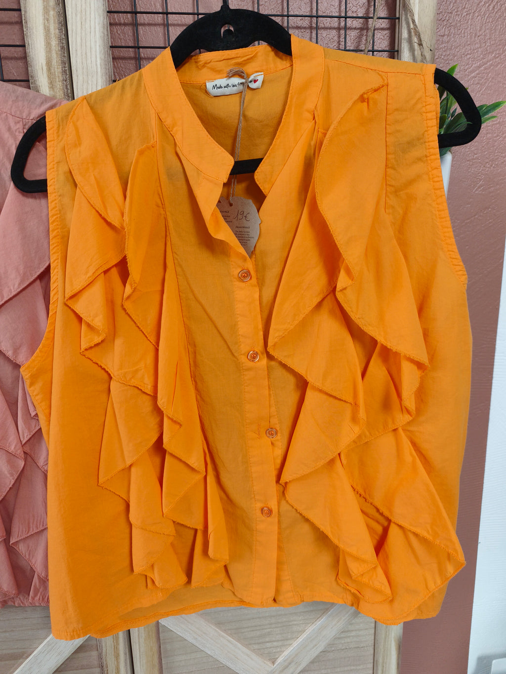 Chemise froufrou