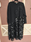 Robe sequin " fly out"