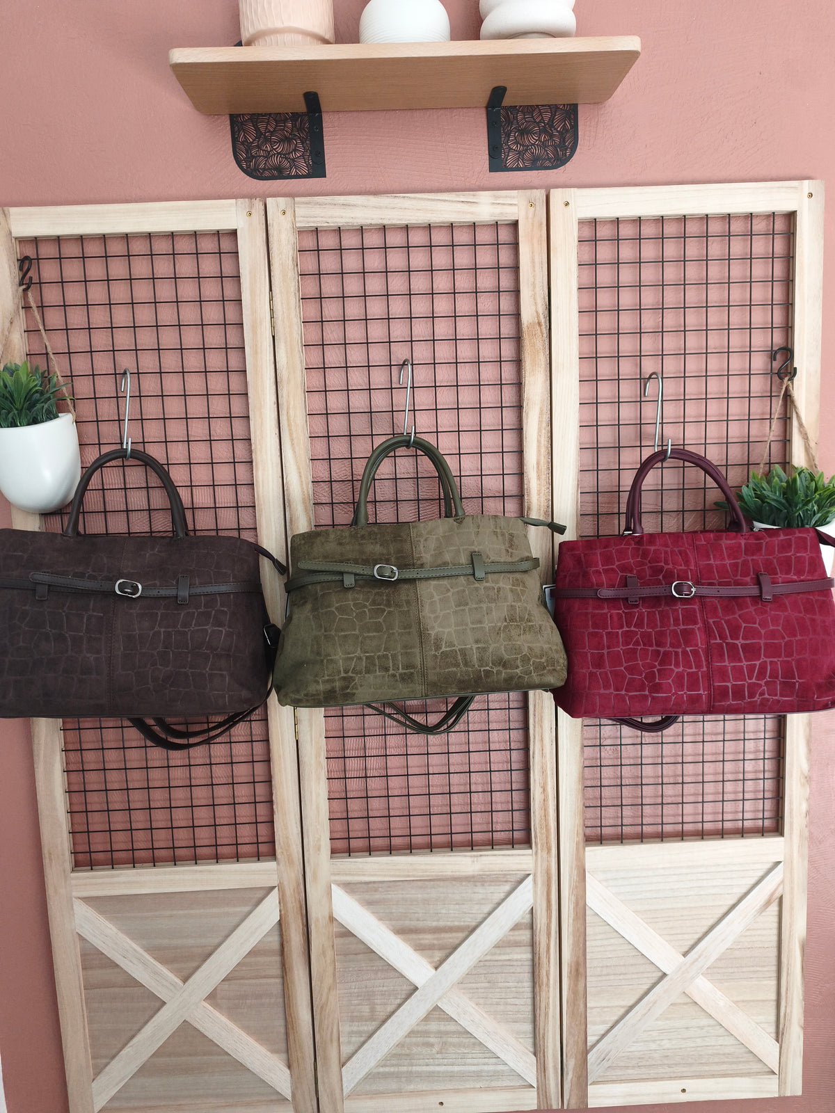 Sac en suedine