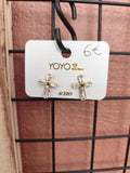 Boucles d'oreilles en acier inoxydable