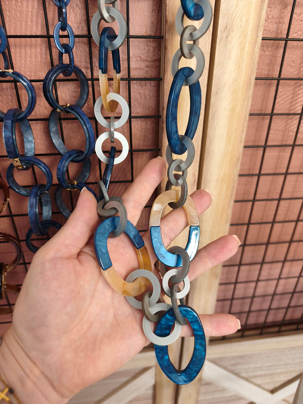 Collier long création française