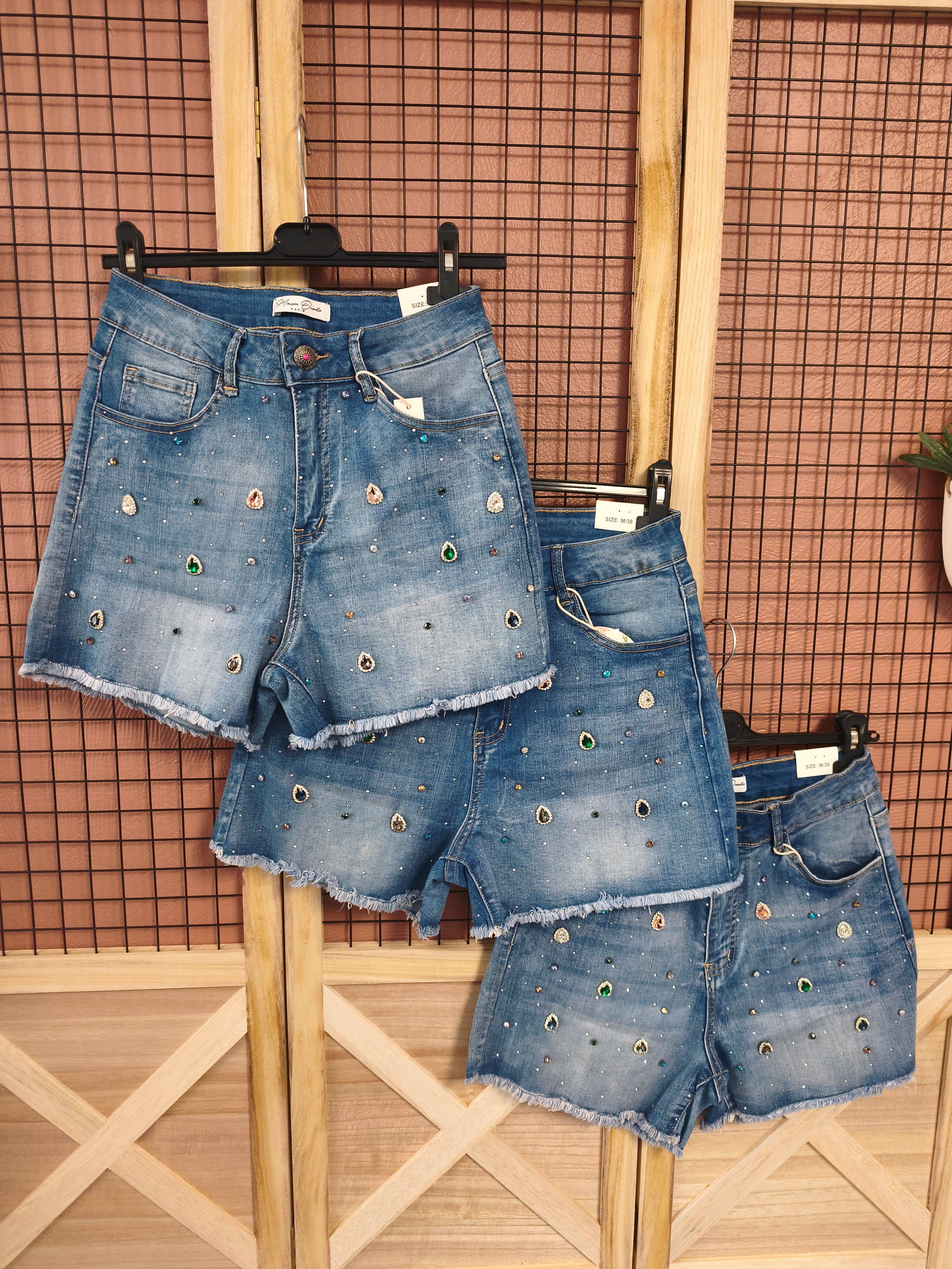 Short strass Maison Onado