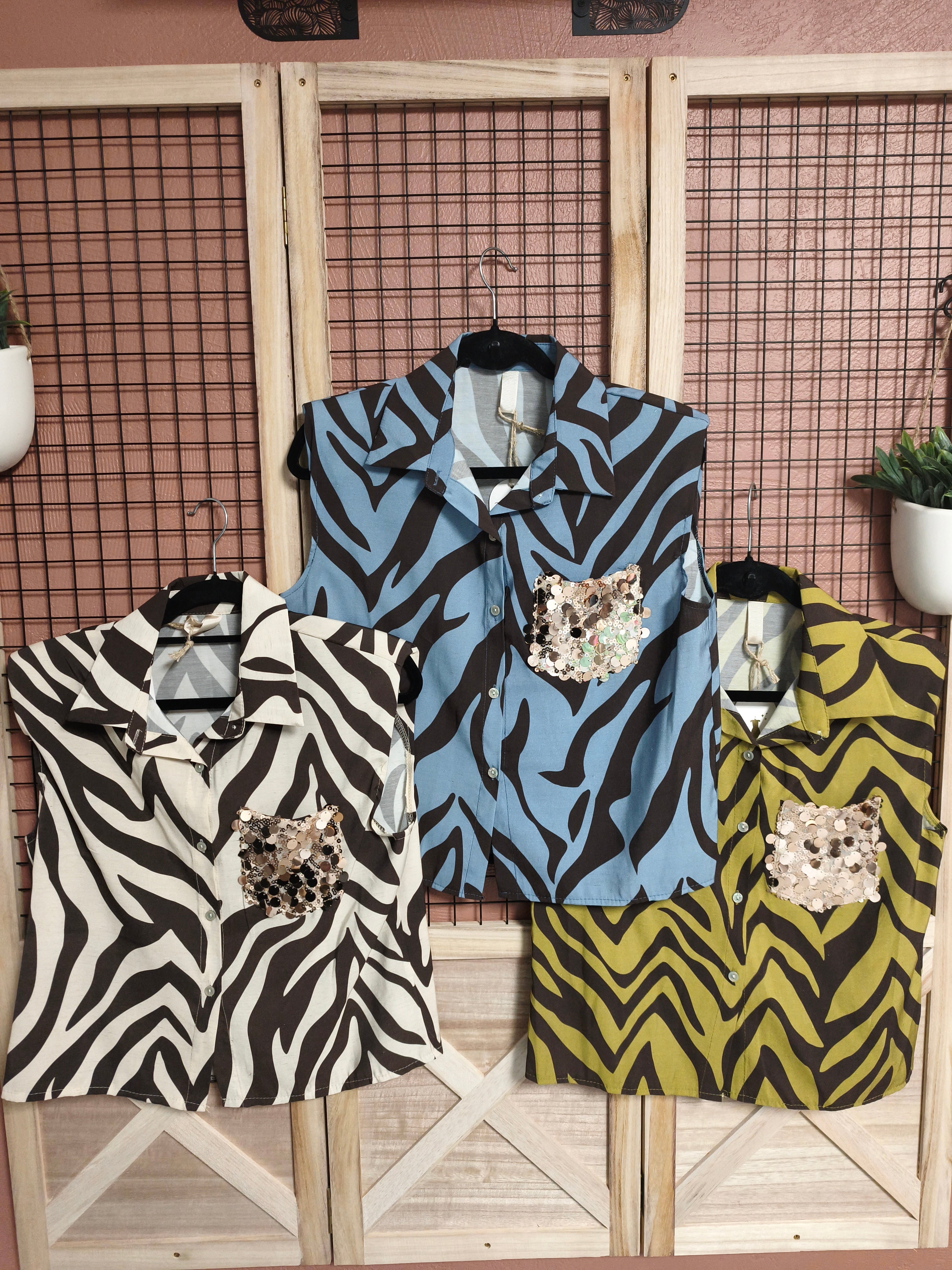 Chemise avec épaulettes