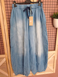 Pantalon lyocel large type Balloon