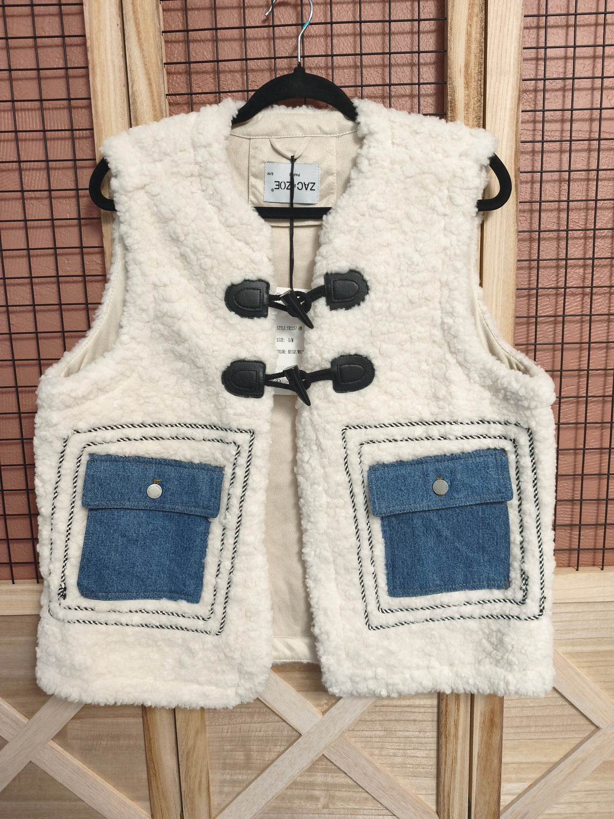 Gilet sans manche " Zac et zoe"