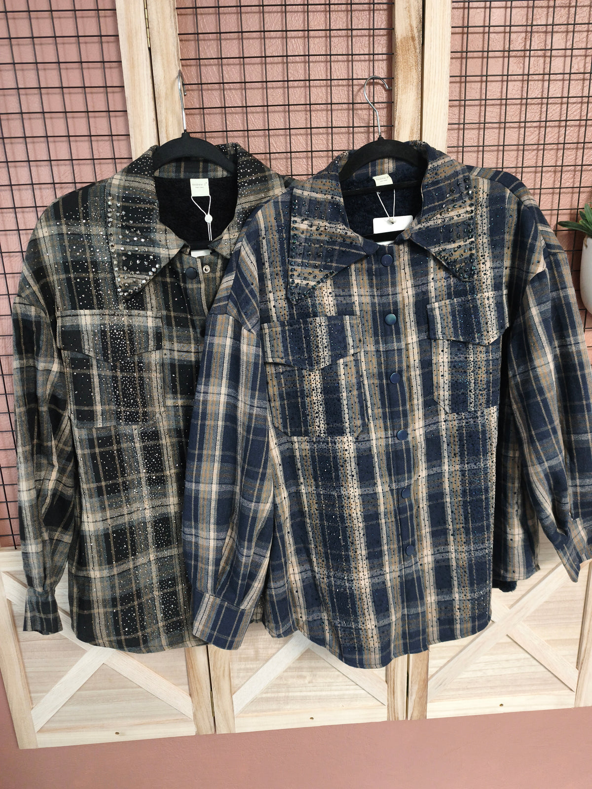 Chemise " Andrew J" doublé fausse fourrure