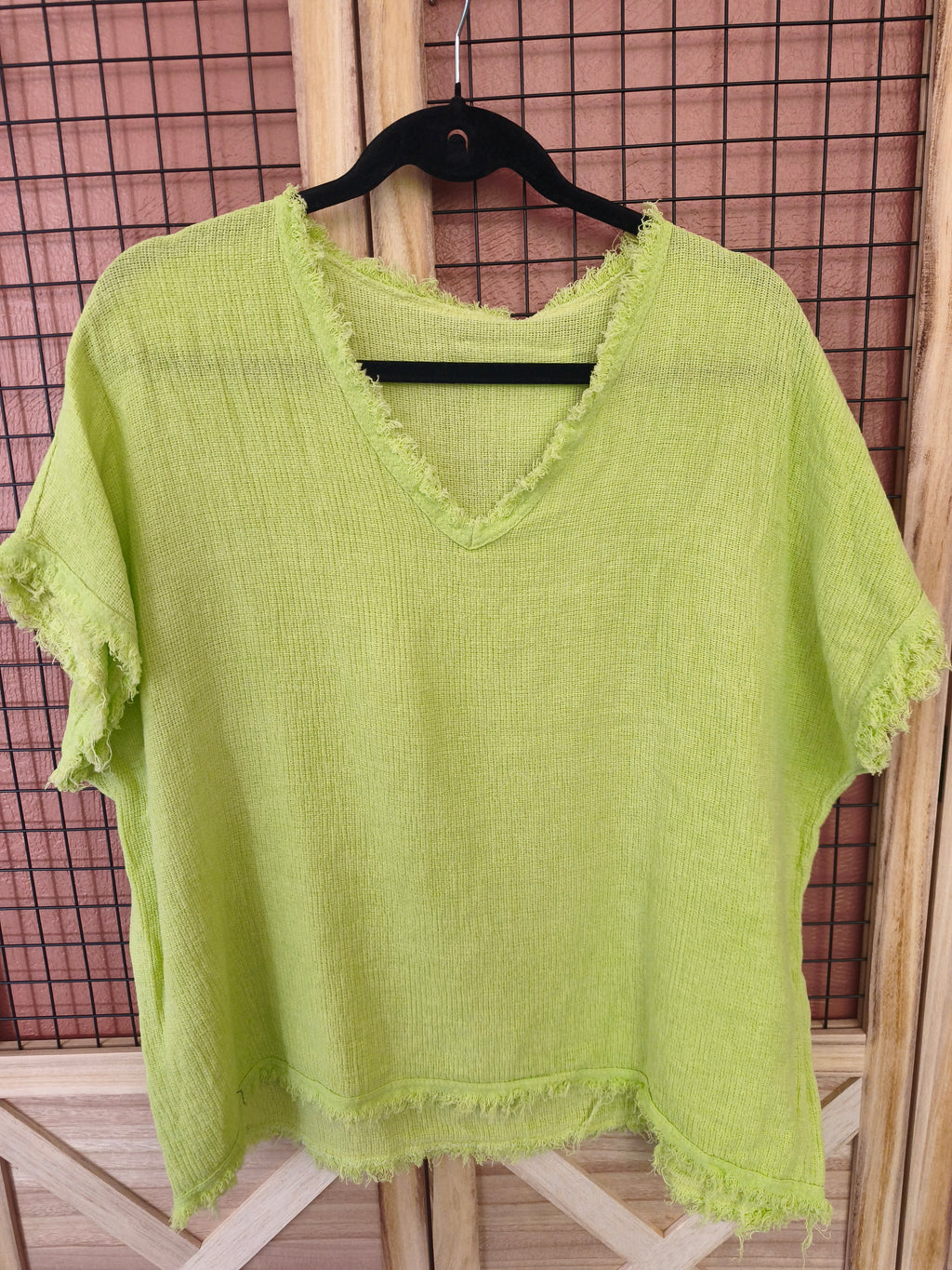 T shirt coton/ lin