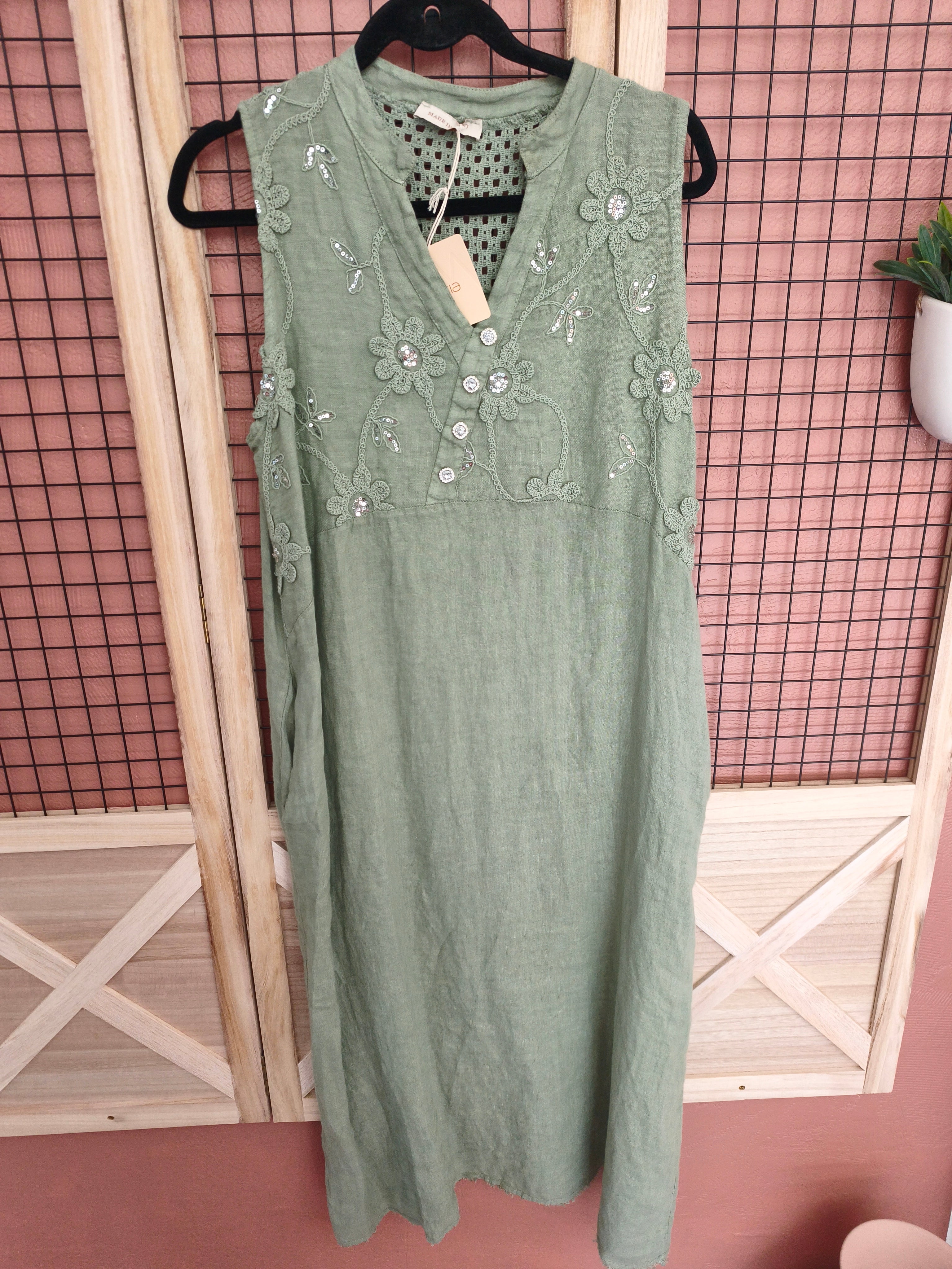 Robe 100%lin