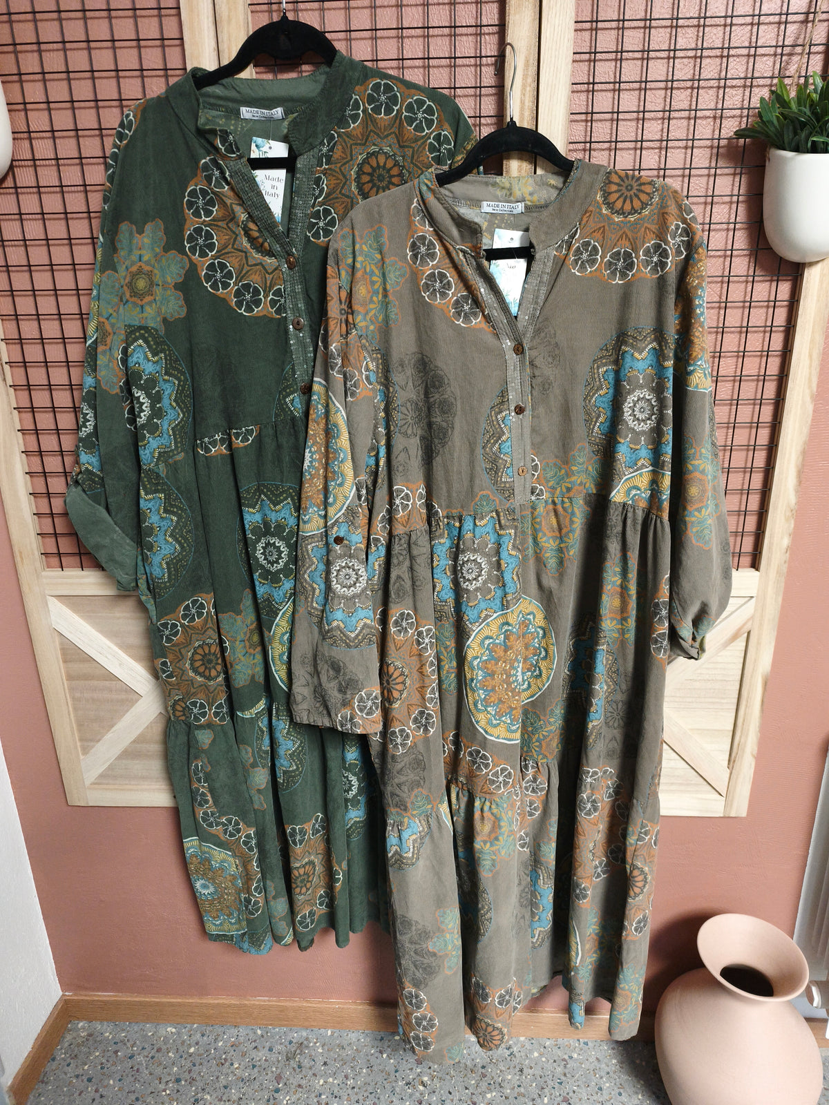 Robe velours