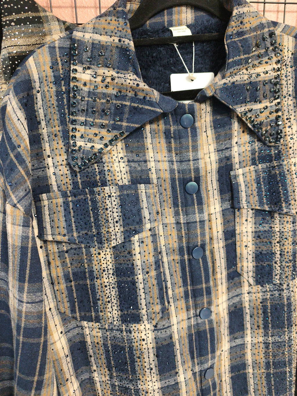 Chemise " Andrew J" doublé fausse fourrure