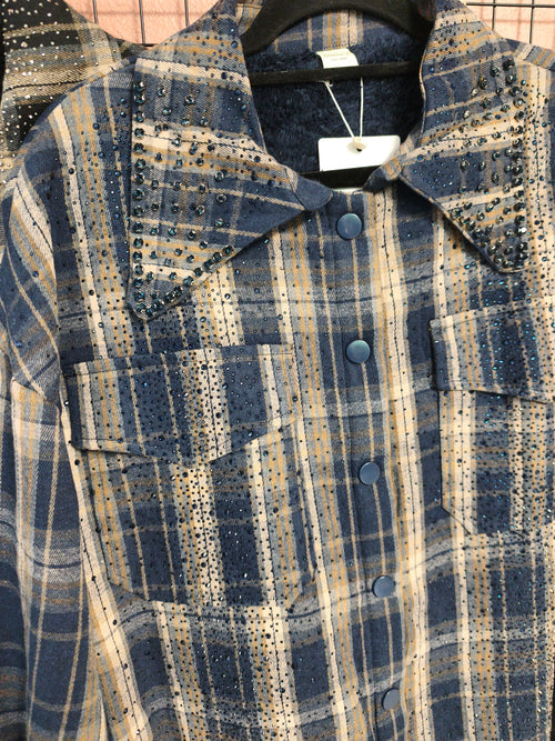 Chemise " Andrew J" doublé fausse fourrure