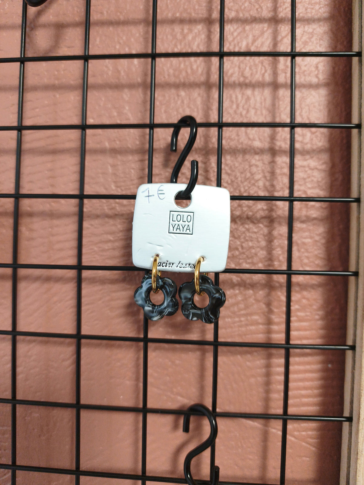 Boucle d'oreille acier inoxydable