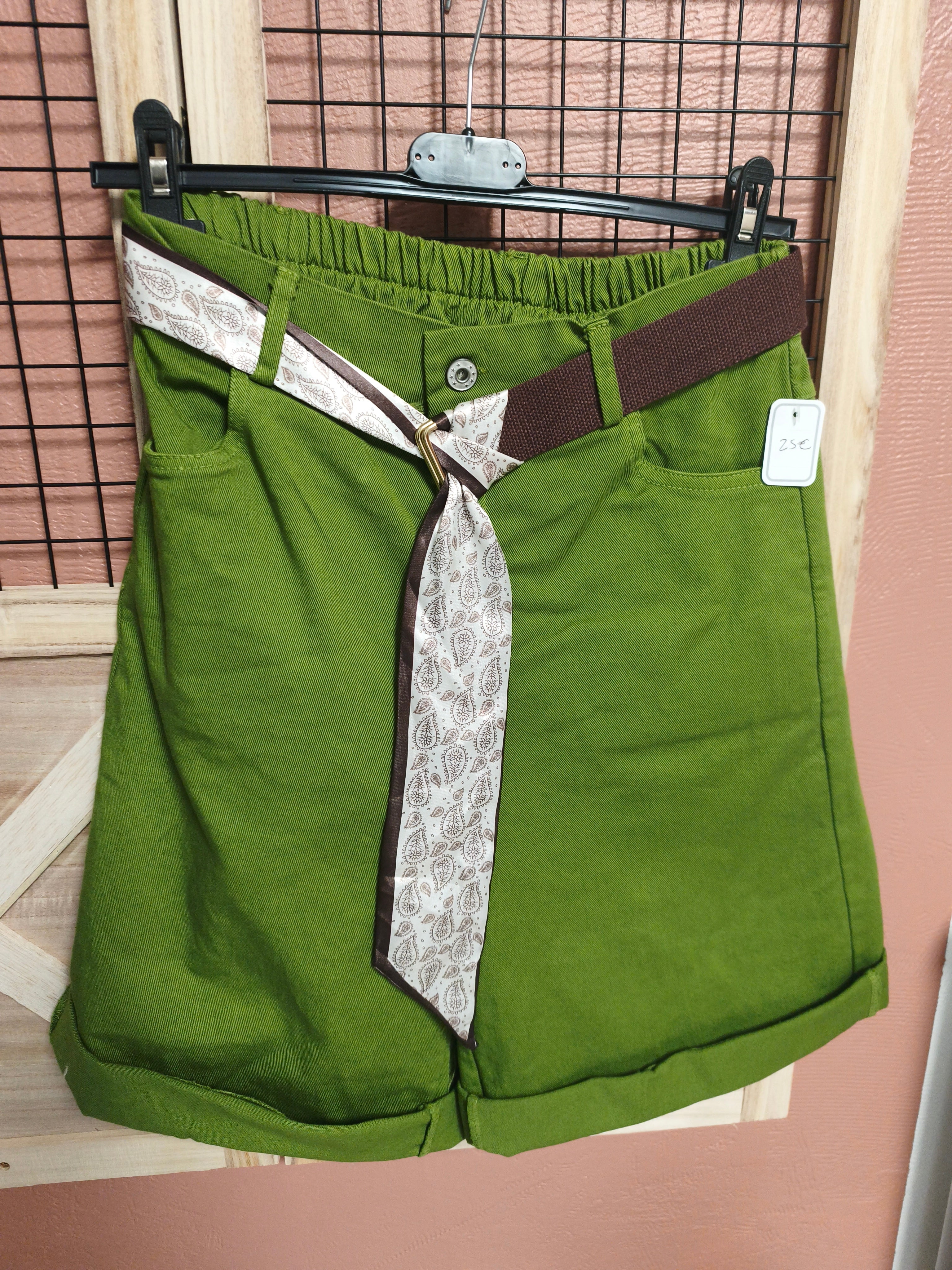 Short 95% coton