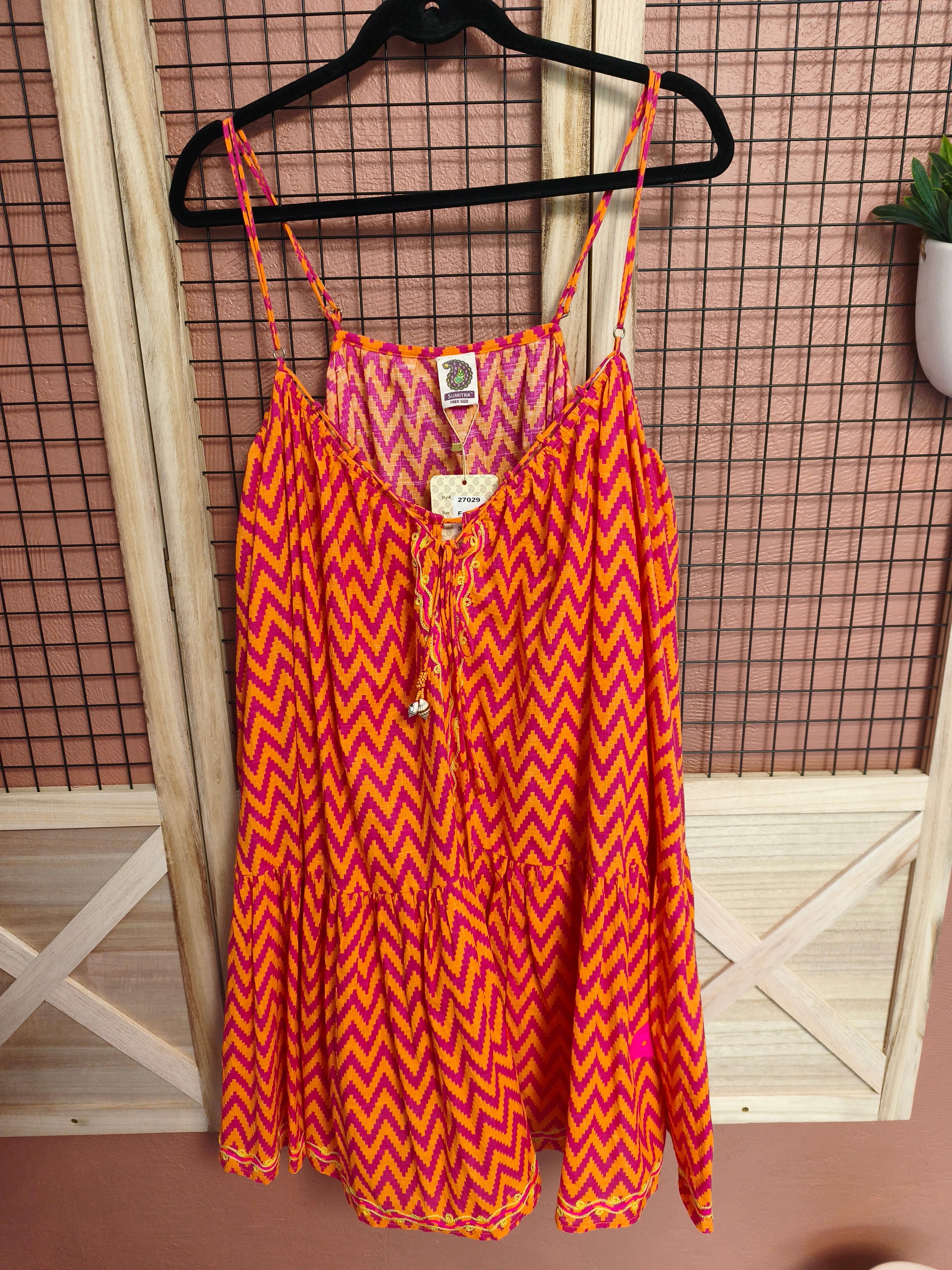 Robe 100% coton