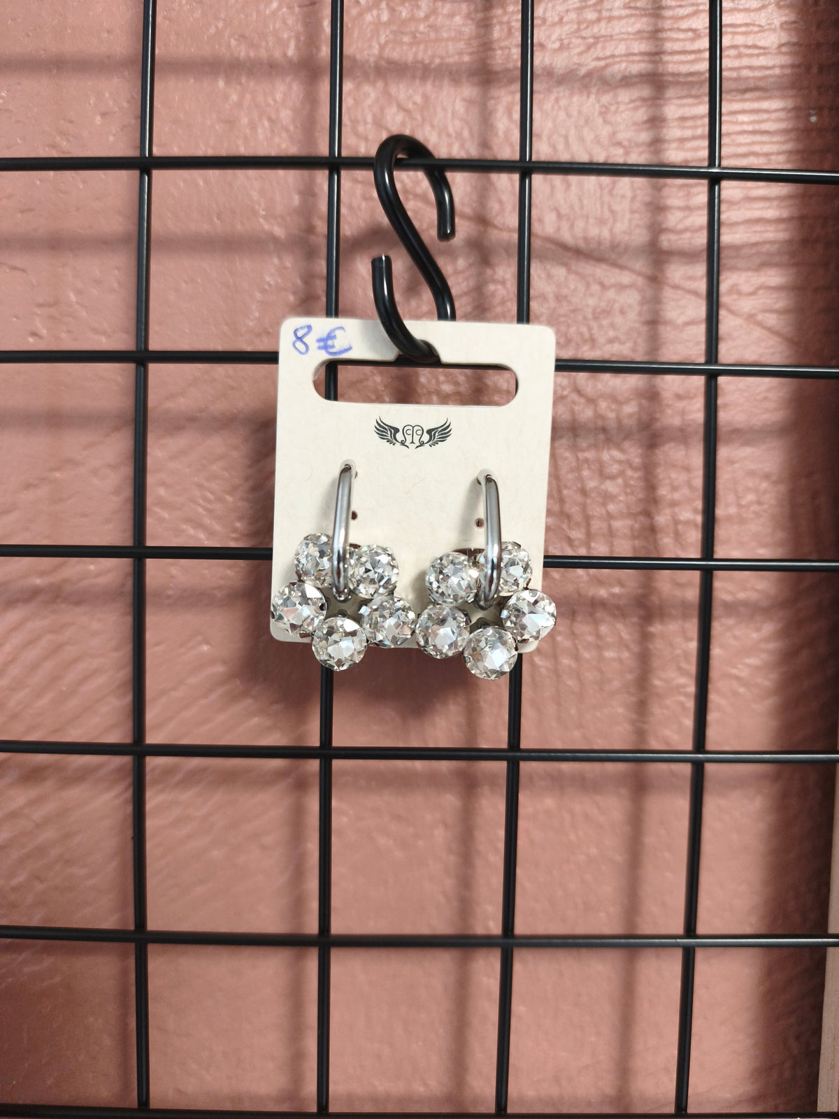 Boucles d'oreilles en acier inoxydable