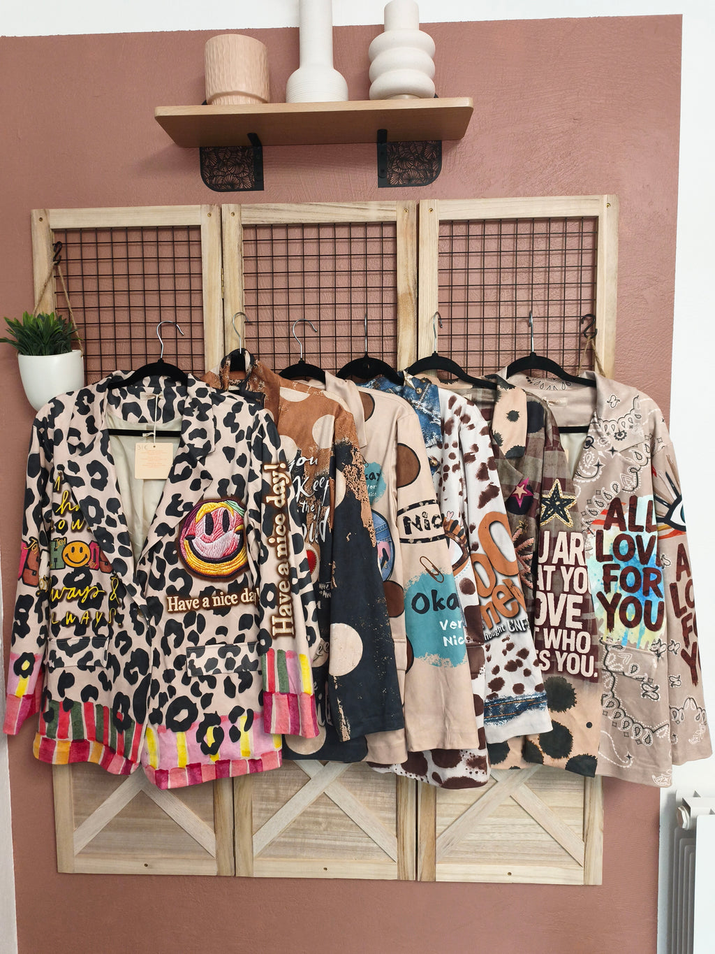 Veste" effet suédine"