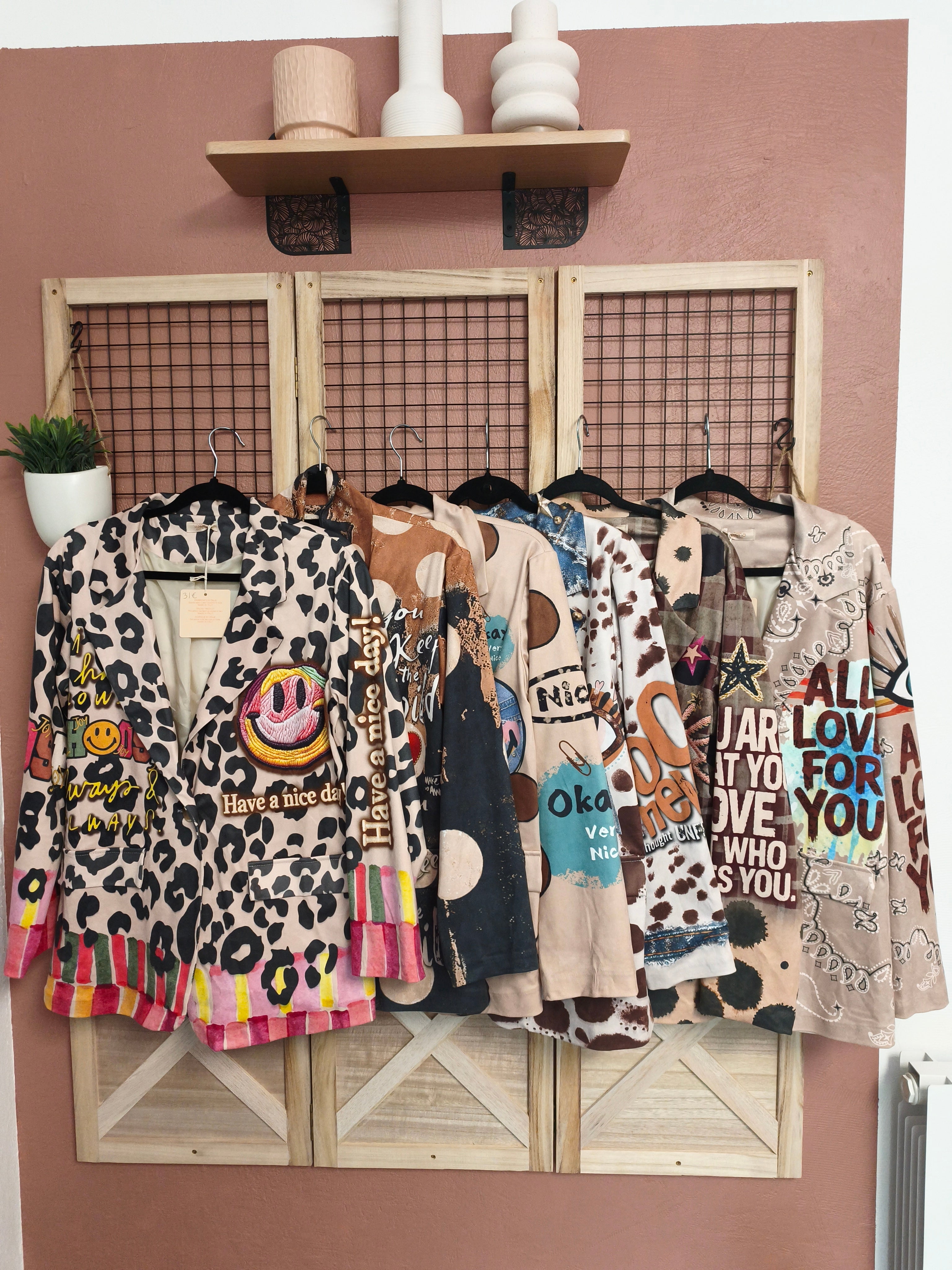 Veste" effet suédine"