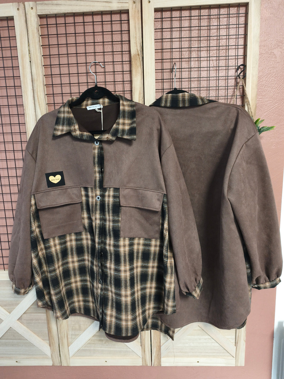 Chemise bi matière