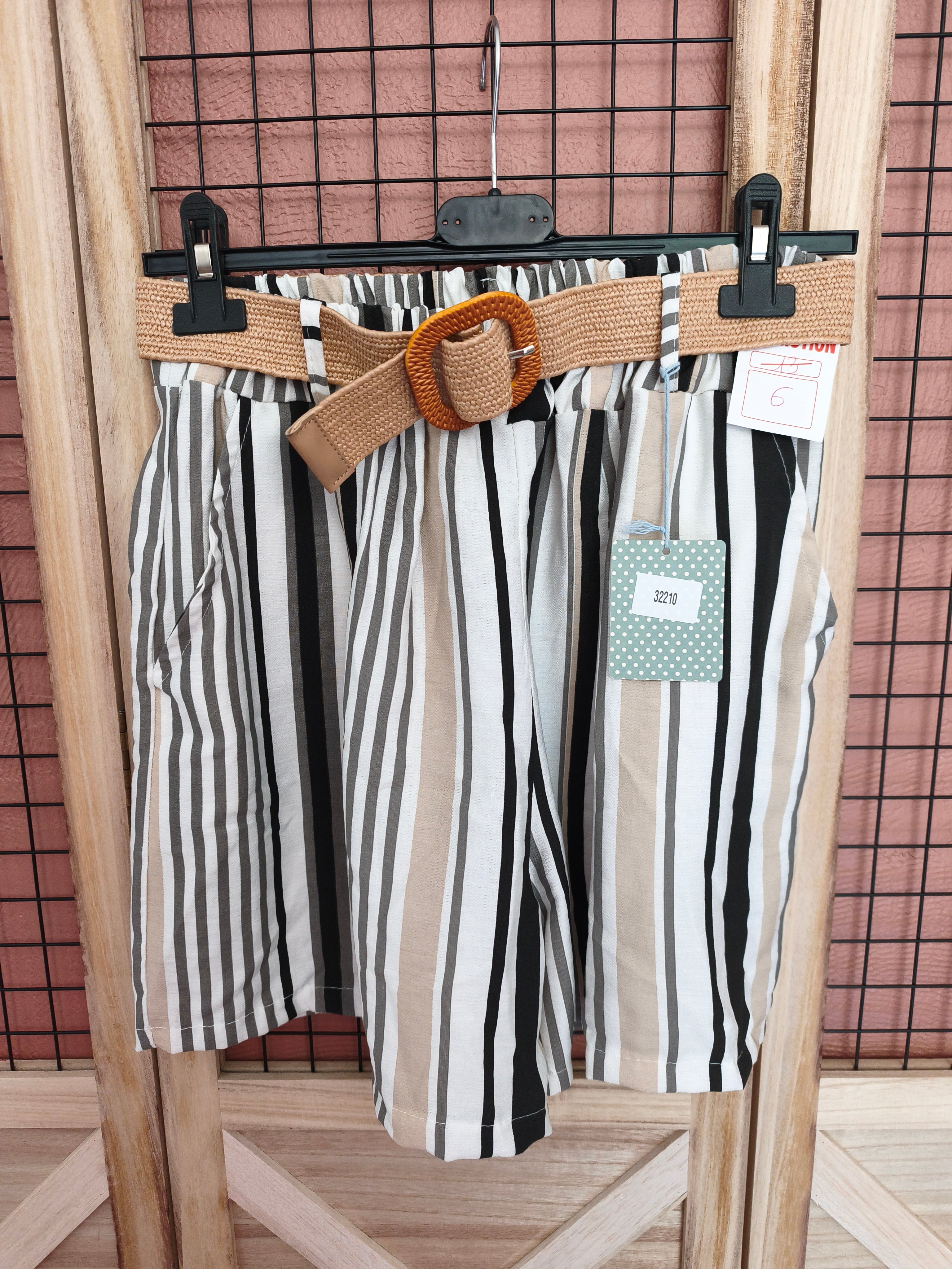 Short rayé