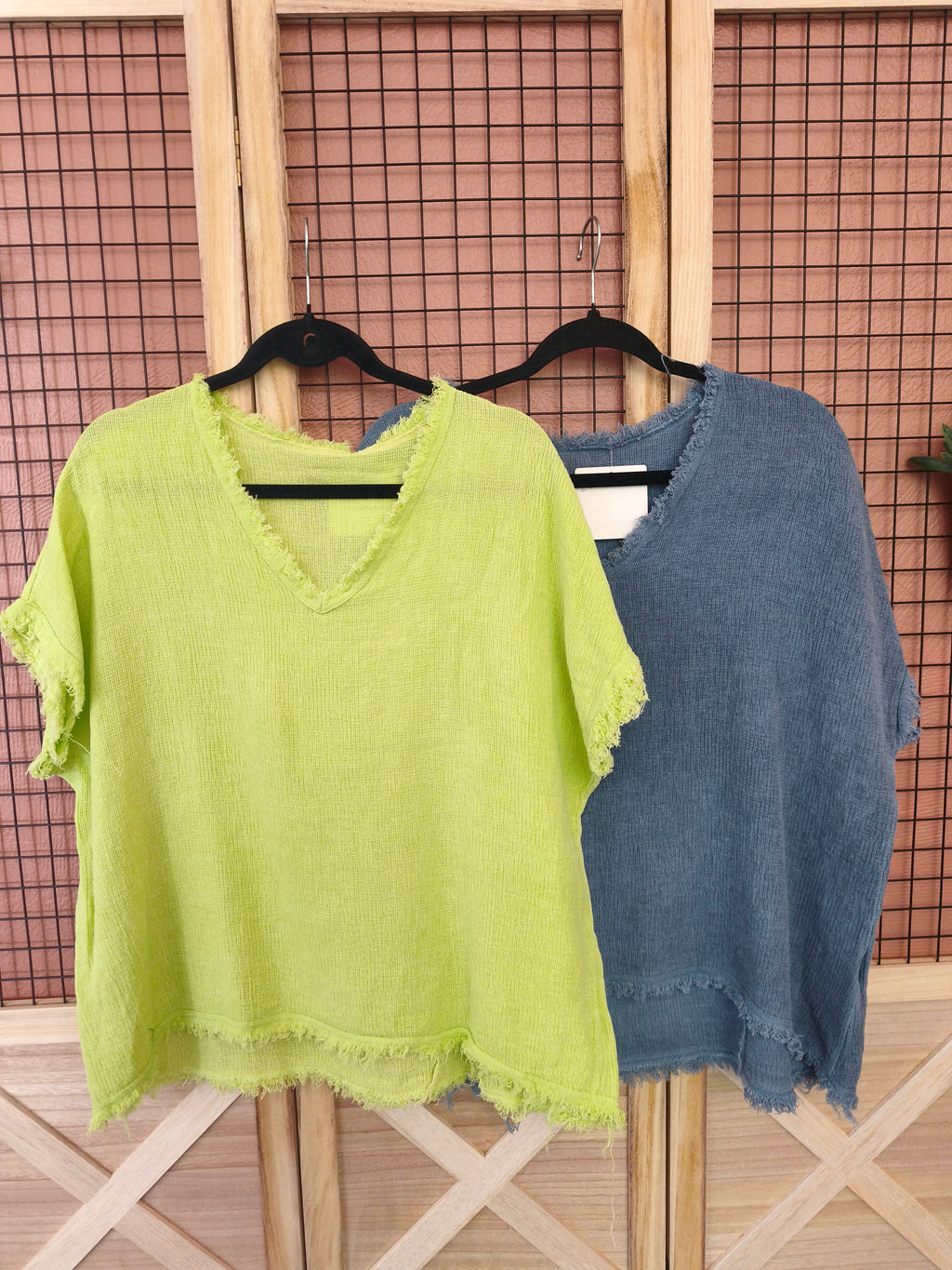 T shirt coton/ lin