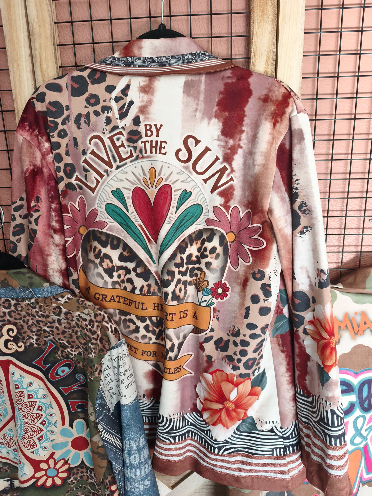 Veste" effet suédine"