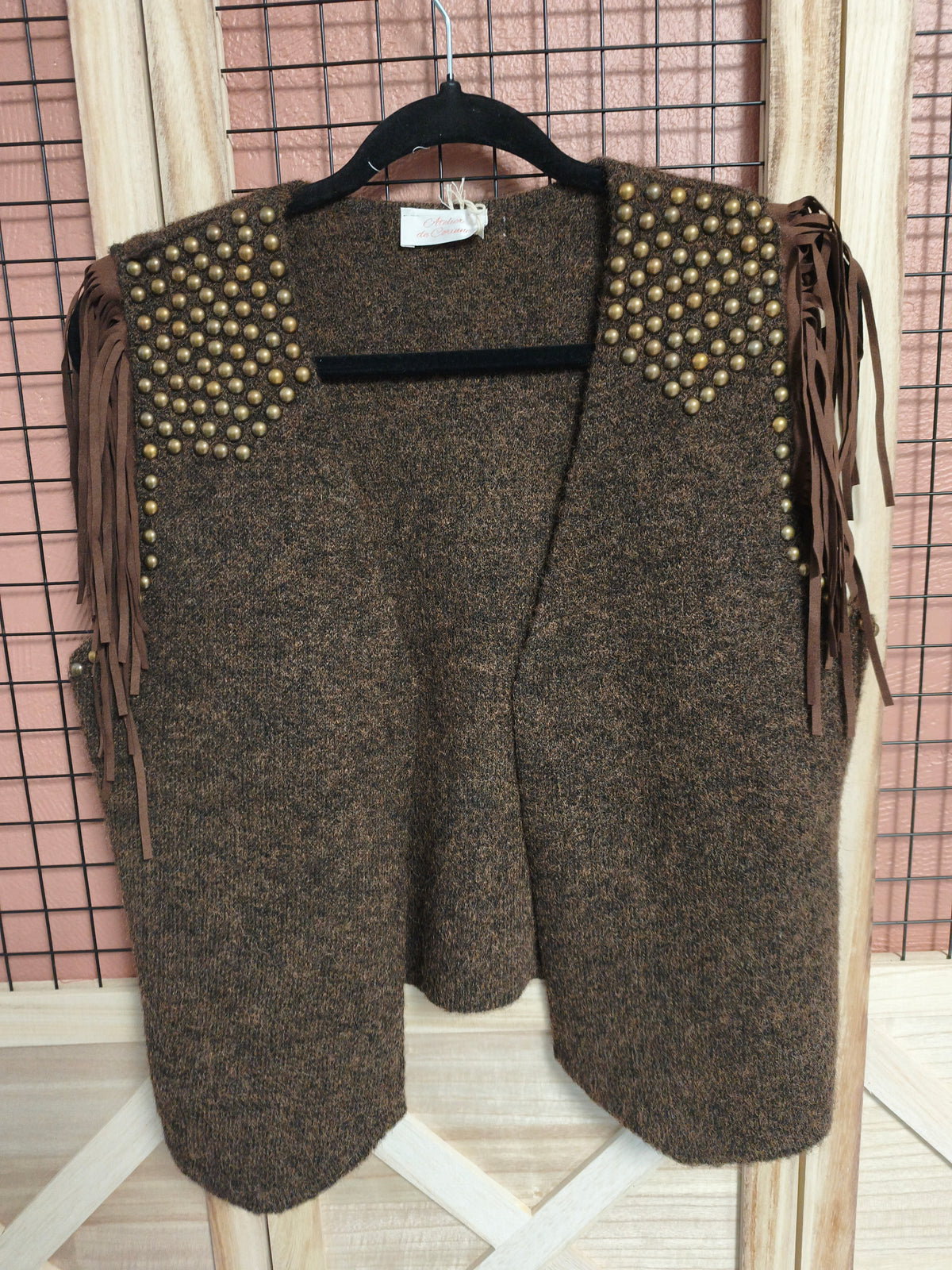 Gilet sans manche 8% laine
